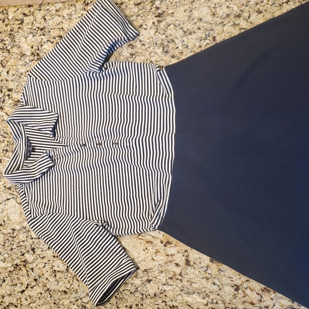 Lands End Polo Shift Dress